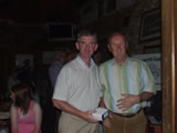 Seamus Kennelly Collects his Prize