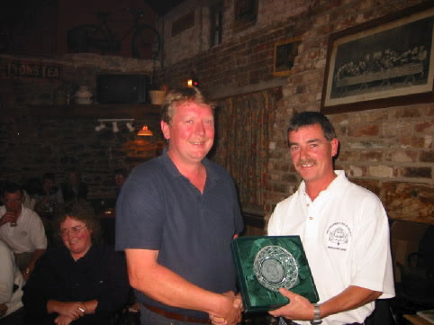 Captain John Dunne and Jimmy O'Loughlin in 2001